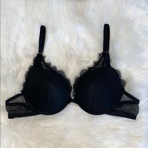 Sexy Black Lace Push-Up Bra
